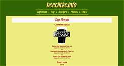 Desktop Screenshot of beer.litke.info