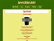 Tablet Screenshot of beer.litke.info